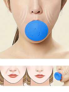 1pc/2pcs V-Shaped Face Lift Firming Double Chin Exerciser Muscle Exerciser Silicone Wrinkle Removal Tool Silicone V Face Lifter Face Lifter Double Face Lifting Wrinkle Removal Air Blowing Muscle Exerciser Mouth Line Tool For Home Use,Beauty,Skin Care Products,Spa,Self Care,Skin Care Tools,Face Care,Esthetician Supplies,Massage,Face Massage Tool,Face Roller - Multicolor - View 2