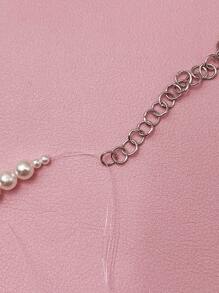 1 Rolle nicht-elastische transparente Aufhängeleine, Perlschnur, Angelschnur, DIY Armband Halskette Schnur, Perlen Dekorationsaccessoire - Perlenschnur & Leine 0,2mm/0,3mm/0,4mm/0,5mm/0,6mm optional