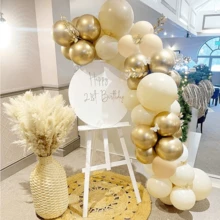 Baby Shower Gender Reveal Kit With 125 Peach Sand And Gold Balloons - Nhiều màu - Xem 3