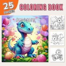 25 pagine di un libro da colorare premium spesso con animali, pieno di scene immaginative e ricche illustrazioni, un taccuino da disegno con illustrazioni su un solo lato, adatto per adulti e adolescenti, per rilassarsi e stimolare la creatività, un regalo ideale per Ognissanti, Ringraziamento, Natale e altre feste, per il ritorno a scuola e materiale scolastico