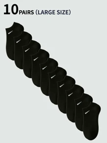 15/10/9/1 pares de calcetines unisex, calcetines deportivos, calcetines de moda, calcetines tobilleros blancos/negros/grises, colores lisos y estilo sencillo, aptos para uso casual diario