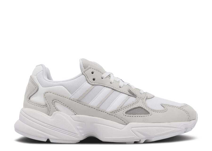 Adidas Zapatos Falcon - Blanco/Gris - Ver 1
