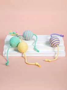 Cat Toy Ball - Self-Entertaining, Boredom-Relieving, Scratch-Resistant, Chew-Resistant, Soft-Sounding (Non-Noisy), Teething Toy For Kittens And Cats, Sound-Activated Pet Supplies