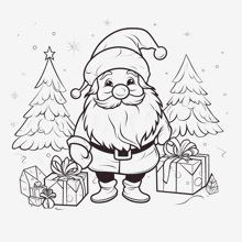 1 High Quality Coloring Book, Christmas Theme, Thick Paper, 25 Pages, Upgraded And Original Coloring Book Adult Stress Relief Filler Book, Great Gift For Holidays, Birthdays And Parties,Back To School,School Supplies