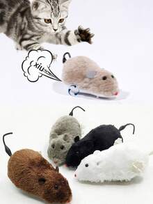 Chirping Ball Interactive Cat Plush Toy Ball - Squeaky Sound Training Toy For Cats - Fun Pet Toys Ball For Playtime And Exercise - Multicolor - View 12