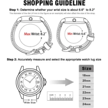 Local Delivery- Christmas Gift Quick Release Leather Watch Bands Genuine Watch Straps For Men Women Top Grain Leather Watch Strap, White Elephant Gifts, Stocking Stuffers For Men, Father's Day Gifts - Saddle Brown & White & Gold - 查看 5