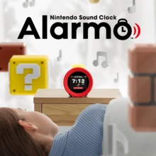 Nintendo Switch 任天堂声音时钟：闹钟可爱的桌面装饰 - 紅色 - 查看 2