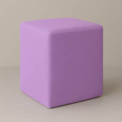 2 Capa Decorativa Puff Quadrado 40x40 Malha Gel - Diversas Cores