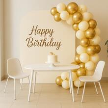Baby Shower Gender Reveal Kit With 125 Peach Sand And Gold Balloons - Nhiều màu - Xem 2