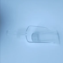 6 Stücke 17cm Mini Transparente Plastiklöffel für die Küche, Multifunktions Mini Eislöffel für Hochzeit, Süßigkeiten, Dessert, Buffet, Eis, Proteinpulver, Kaffee, Tee