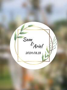 Nhãn dán đám cưới, Đám cưới cá nhân hóa, Nhãn quà tặng hồi đáp, Nhãn cảm ơn, Nhãn tùy chỉnh, Nhãn dán đám cưới cá nhân hóa, Nhãn quà tặng hồi đáp hình tròn, Mẫu nhãn cảm ơn ngọt ngào, Nhãn quà tặng hồi đáp, Vật liệu đám cưới có thể in, Quà tặng hồi đáp đám cưới sáng tạo, Quà tặng hồi đáp cho cô dâu, Quà tặng tựu trường, Tự làm - Nhiều màu - Xem 33