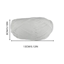 Yarn suave y suave que brilla en la oscuridad para manualidades DIY, proyectos que brillen en el ocaso, manualidad nocturna, accesorios y suministros de tejer, artesanía creativa, tonos vibrantes, Yarn versátil