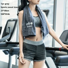 Schnelltrocknend, ultra-saugfähiges 9.84x39.4in Sport Handtuch für Herren und Damen - besticktes Fitnesshandtuch mit Futteral - perfekt für Fitness, Laufen, Outdoor-Aktivitäten, Badminton, Basketball - Verschiedenfarbig - Übersicht 13