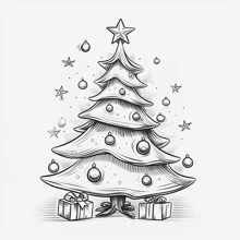 1 High Quality Coloring Book, Christmas Theme, Thick Paper, 25 Pages, Upgraded And Original Coloring Book Adult Stress Relief Filler Book, Great Gift For Holidays, Birthdays And Parties,Back To School,School Supplies