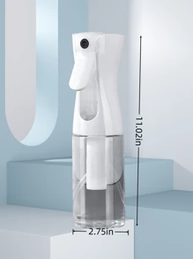 1pc High Pressure Spray Bottle, Simple Bathroom Liquid Cleaner, Cleaning Spray Bottle, Fine Mist Face Mister, Mini Alcohol Disinfection Sprayer Bottle, Toner Container, Bathroom Spray Bottle Home Bathroom Hair Spray Bottles, Continuous Pressure Refillable Plastic Water Sprayers