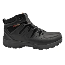 Zapato Outdoor Nh 350 Joven Adulto Piel Ligero Comodo - Negro - Ver 1