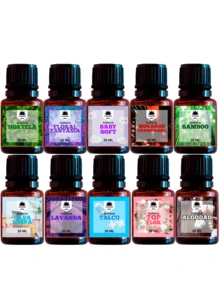 Kit 30, 20 And 10 Essences 20ml For Diffusers And Humidifiers | We Send According To The Image - 10種香味 - 查看 1