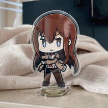 1 Bộ Anime Steins Gate 10Cm Acrylic Đứng,Hashida Itaru,Rintarou Okabe Kurisu Makise Mayuri Shiina Suzuha Amane, Mẫu Gian Hàng Để Bàn Trang Trí Quà Tặng - Nhiều màu - Xem 4