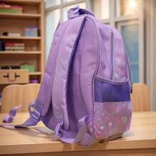 Mochilas escolares para niños primarios. Mochilas para guarderías, niños y niñas. Mochilas infantiles con dibujos animados, ultra-ligeras y anti-carga. - Azul - Ver 5