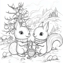25 pagine di premium thick libro da colorare con ricche illustrazioni, taccuino d'arte con illustrazioni a pagina singola, adatto per adulti e adolescenti, ideale per rilassarsi e stimolare la creatività, regalo perfetto per la festa della mamma, Ognissanti, Ringraziamento, Natale e altre feste, ritorno a scuola, forniture scolastiche
