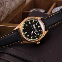 Local Delivery- Christmas Gift Quick Release Leather Watch Bands Genuine Watch Straps For Men Women Top Grain Leather Watch Strap, White Elephant Gifts, Stocking Stuffers For Men, Father's Day Gifts - Toffee Brown & Silver - 查看 5