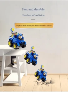 Spin Master ​ 恐龙救援单包装积木装甲战车 - 合金车辆，配有狗狗模型和神秘恐龙蛋（适合 3 岁以上儿童的礼物）​​