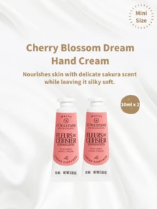 L'Occitane Occitane Cherry Blossom Hand Cream Sample 10ml + Occitane Shea Butter Hand Cream Sample 10ml + Occitane Cherry Blossom Hand Cream Sample - Dreamy Sakura*2 - View 1