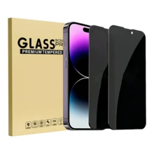 Mida Style 2 Micas de Cristal Templado Privacidad Para Celular Diferentes Modelos - transparente - Ver 2