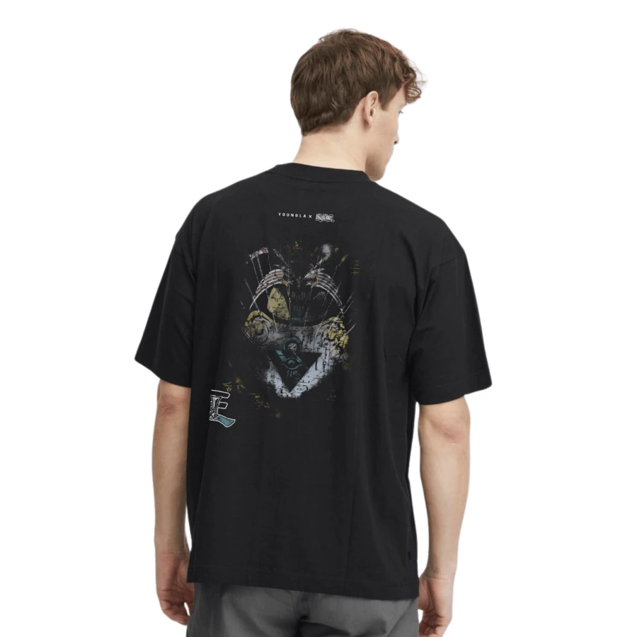 PLAYERA YOUNGLA - YU- GI- OH- THE BOYS - Azul - Ver 1