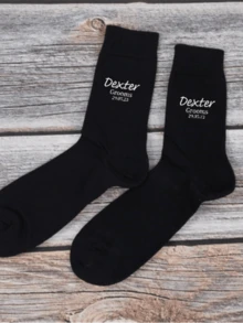 1 Pc Wedding Party Socks,Groomsmen Gifts,Custom Groomsmen Socks,Personalized Men Socks,Best Man Socks For Him,/Groom Socks - Multicolor - View 6