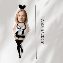 Customized Humanoid Rabbit Clothes Pillow, Customized With Any Picture, Suitable For Father'S Day, Mother'S Day, Halloween, Christmas, Christmas Eve, Valentine'S Day, Anniversaries, Thanksgiving Gift Giving Ideal Choice - Multicolor - View 18