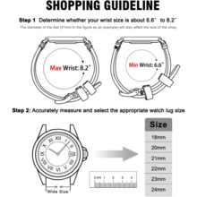 Local Delivery- Christmas Gift Quick Release Leather Watch Bands Genuine Watch Straps For Men Women Top Grain Leather Watch Strap, White Elephant Gifts, Stocking Stuffers For Men, Father's Day Gifts - Saddle Brown & Black - 查看 4