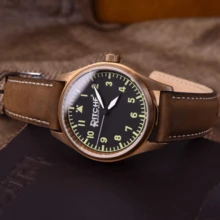 Local Delivery- Christmas Gift Quick Release Leather Watch Bands Genuine Watch Straps For Men Women Top Grain Leather Watch Strap, White Elephant Gifts, Stocking Stuffers For Men, Father's Day Gifts - Espresso Brown & Black - 查看 2
