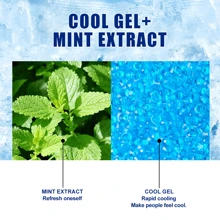 2pcs/10pcs/20pcs/40pcs/60pcs Cooling Patch, Suitable For Hot Weather, Body Cooling, Easy To Carry, Contains Mint Extract, 8 Hours Lasting Cooling, Effective Physical Cooling, Long-Term Heat Dissipation, Effective Relief From Hot Weather, Summer Cooling, Beach, Travel