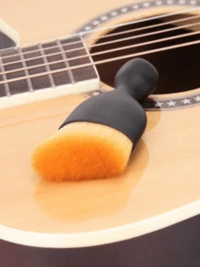 1/2 chiếc chổi vệ sinh đàn guitar & bass màu đen - Lông chổi dày giúp loại bỏ bụi bẩn và làm sạch các kẽ hở của nhạc cụ một cách hiệu quả, lý tưởng để loại bỏ bụi và làm sạch các khu vực khó tiếp cận. - Nhiều màu - Xem 3