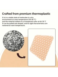 1 件 / 2 件 / 4 件硅胶鼻夹 - 非电池、非电动、非酒精鼻部提升和塑形工具，实现笔直光滑的外观 - 男女的理想选择 - 卡其色 - 查看 9