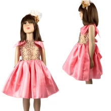 Vestido de fiesta coral - cora - Ver 3
