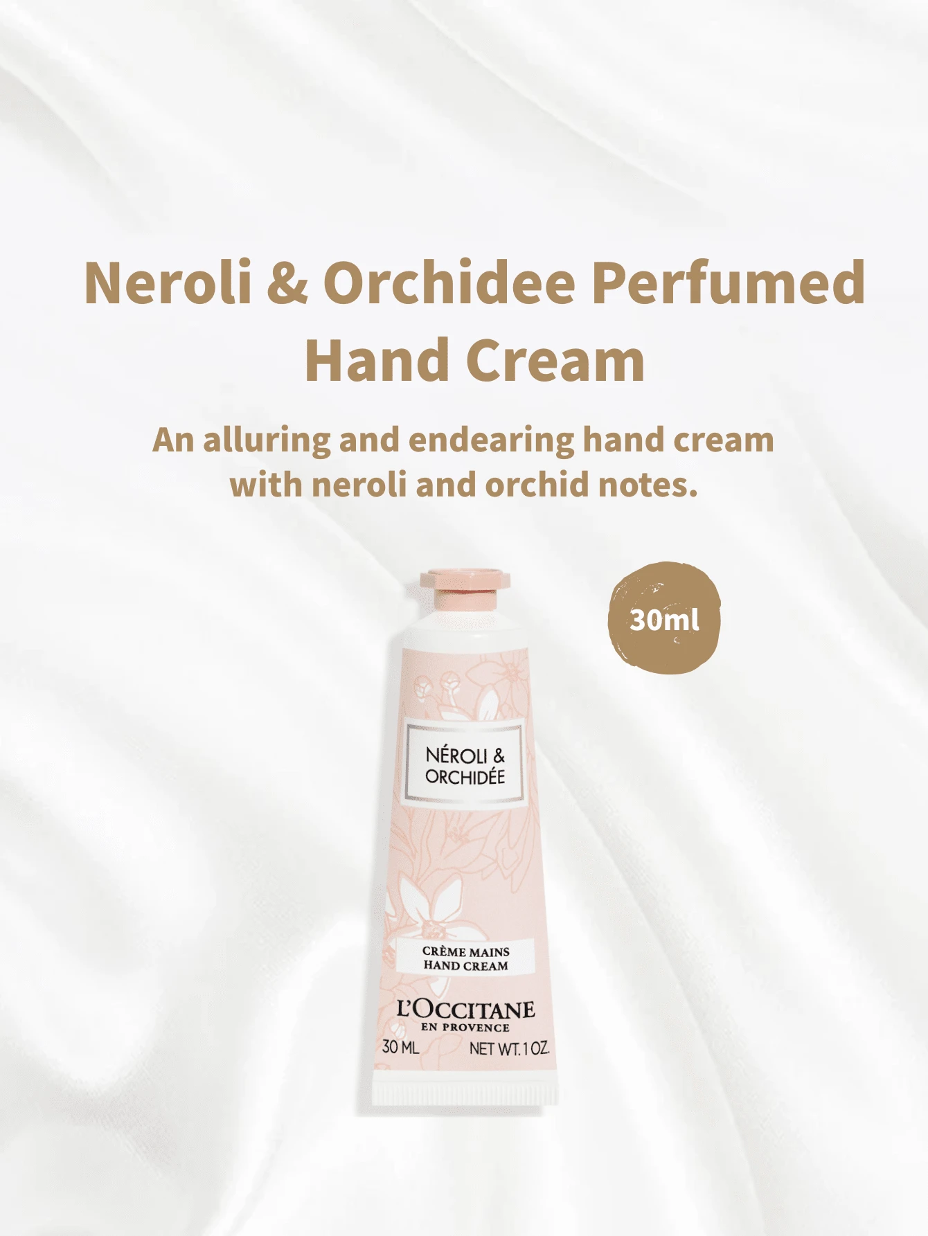 L'OCCITANE Shea Butter Hand Cream 30ml +L'OCCITANE Almond Delicious Hands 30ml + L'OCCITANE Rose Hand Cream 30ml +L'OCCITANE Neroli & Orchidee Perfumed Hand Cream 30ml +L'OCCITANE Grape & Cherry Blossom Hand Cream 30ml +L'OCCITANE Cherry Blossom Hand Cream 30ml - Orange Color*1 - View 1