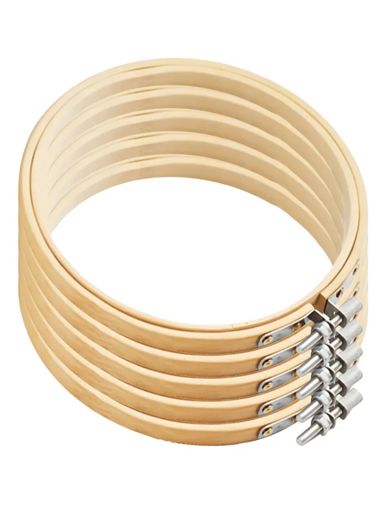 Kit 5 Bamboo Frames With Regulator - Various Sizes - be - Xem 1