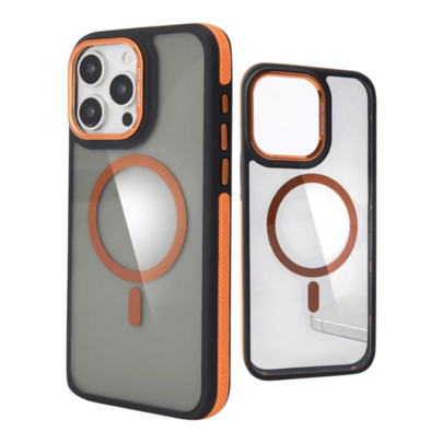 Mida Style Funda Compatible Con iPhone Marco de Color con Tecnología Magnética Uso Rudo