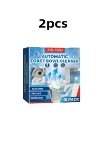 Pastilles de nettoyage pour cuvette de toilette - Détartrant effervescent pour les taches d'eau dure et l'élimination des odeurs | Pour des résultats optimaux, placez le produit dans la cuvette des toilettes, laissez-le tremper pendant 30 minutes, puis utilisez-le avec une brosse de toilette. Fraîcheur pendant 12 heures, sans danger pour les fosses septiques (12 unités)