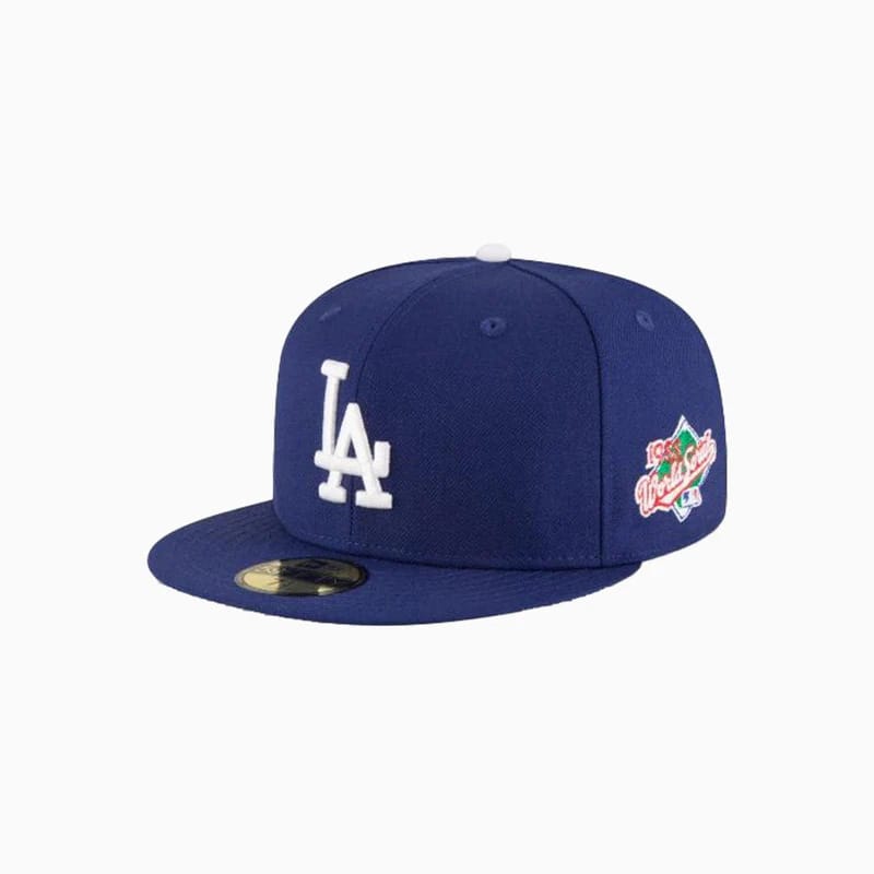 New Era Mũ len Los Angeles Dodgers 1988 World Series 59Fifty vừa vặn - Xanh đậm - Xem 1