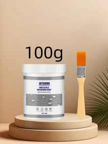 JAYSUING 100g/300g; Transparent Waterproof Adhesive; Waterproof Coating For Exterior Window Sills; Waterproof Leak-Stopping Adhesive; Crack Repair For Outdoor Use; Leak Repair For Bathrooms; Leak-Stopping And Penetrating Agent
