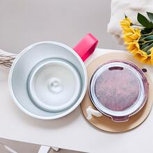 Termo para Café de Doble de Acero Inoxidable 400ml, Termo Taza Térmica para Café con Tapa Hermética y Pajita Telescópica, Taza Termica Frio y Caliente Portátil Vaso Viaje para Café, Té y Agua(Rojo) - Rojo - Ver 10