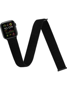 chinbersky 脚踝/臂带 - 兼容智能手表 49 毫米 45 毫米 44 毫米 42 毫米 41 毫米 40 毫米 38 毫米，透气尼龙臂带适用于 SE/Ultra/Series 9/8/7/6/5/4/3/2/1，弹性脚踝带适用于女性和男性 - 多色-1 - 查看 11