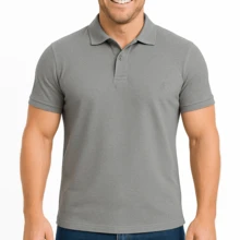 Men's Polo Shirt Comfortable Outdoor Sports - Golf Style Tennis Summer Regular Fit Embroidery - 綠色 - 查看 2