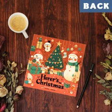 1 High Quality Coloring Book, Christmas Theme, Thick Paper, 25 Pages, Upgraded And Original Coloring Book Adult Stress Relief Filler Book, Great Gift For Holidays, Birthdays And Parties,Back To School,School Supplies