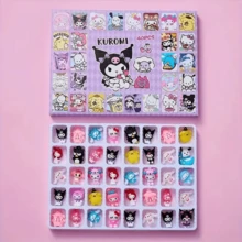 SANRIO 40 chiếc móc khóa bí ẩn  - Bất ngờ dễ thương bao gồm nhiều nhân vật khác nhau, thích hợp cho ngày lễ tình nhân và phụ kiện hàng ngày, phong cách giản dị cho mọi mùa, ý tưởng quà tặng cho thanh thiếu niên và người lớn, mặt hàng quà tặng giản dị | Hộp nhân vật hoạt hình, móc khóa dễ thương - Nhiều màu - Xem 6
