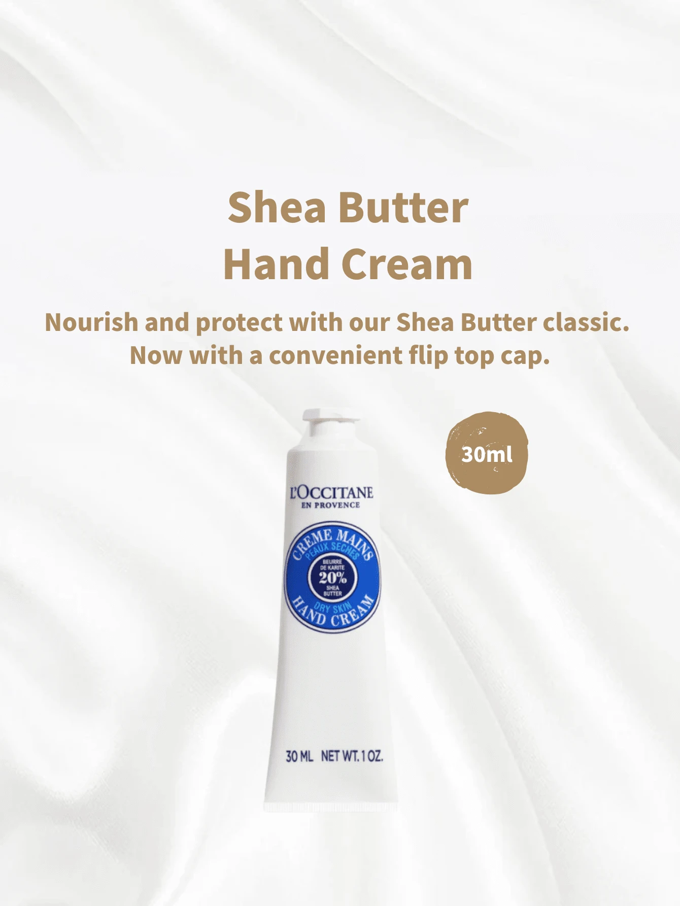 L'OCCITANE Shea Butter Hand Cream 30ml +L'OCCITANE Almond Delicious Hands 30ml + L'OCCITANE Rose Hand Cream 30ml +L'OCCITANE Neroli & Orchidee Perfumed Hand Cream 30ml +L'OCCITANE Grape & Cherry Blossom Hand Cream 30ml +L'OCCITANE Cherry Blossom Hand Cream 30ml - Blue and White*1 - View 1