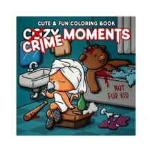 疯狂犯罪现场：趣味、可爱、温馨的成人涂色书 - 24页，用犯罪现场涂色营造氛围，缓解压力：……适合涂色爱好者 - 但不适合儿童。返校季，学习用品 - 瘋狂時刻 - 查看 11